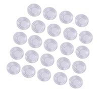 Upgrades Clear Glass Table Pads Child Safe Table Covers Pack Of 20 For Scratch Prevention & Enhanced Stability In Homes Living Room Shielding