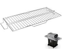 Upgrades Expandable Griddle Rack for Ninja FlexFlame Grill, Adjustable Grill Warming Rack for Ninja PG300 Series Accessories, Stainless Steel