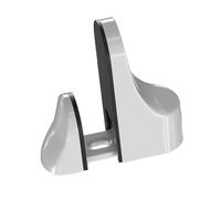 Upgrades Glass Clamp Holders Metal Shelf Supports Shelf Mounting Brackets Simple Use for Homes & Use Wall Mounted Glass Clip