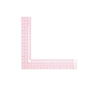 Upgrades Nail Rules Plastic Craft Rule Drawing 90 Degree Corner Upgrades Perfect for Precision Cutting Angle Measurements