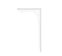 Upgrades Nail Rules Plastic Craft Rule Drawing 90 Degree Corner Upgrades Perfect for Precision Cutting Angle Measurements
