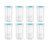 Upgrades Paint Cups with Lid Long Service Storage Solution Not Rusts Paint Storage Cups with Sealing Lid Mixing Leakproof Container