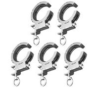 Upgrades Steel Bridge Mount Cable Pulley 65mm Large Opening Smooth Spindles Roller for Electrical Conduits Installation Multiple Angle Bridge Clamp Roller