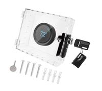 Upgrades Tamper Proof Diaphanous Temperature Controller Locking Case High Clearness Guard for Temperature Control Clear Temperature Controller Security Enclosure