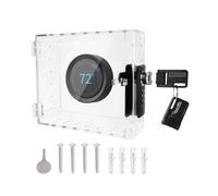 Upgrades Tamper Proof Diaphanous Temperature Controller Locking Case High Clearness Guard for Temperature Control Diaphanous Acrylic Box