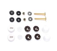 Upgrades Toilet Installation Flange Seal Set Toilet Flange Sealing Rings & HardwaresEnsures Tight Seal and Longevity Long Service Effect