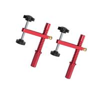Upgrades Woodworking Table Clamps Aluminum Benches Dog Hold Down Set Simple Installation for Enhances Work Precisions Fast Release Benches Dogs