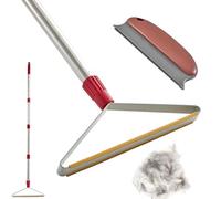 Upgrated Carpet Rake for Pet Hair Removal with Long Handle, 1 Mini Carpet Scraper Included, Carpets Brush for Pet Hair Remover