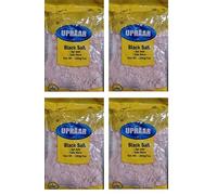 Uphaar Black Salt 200g | Kala Namak for Cooking, Chaats & Seasoning | Fine Quality Indian Black Salt (Pack of 4)