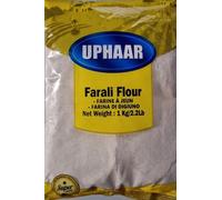 Uphaar Farali Flour 1kg (Pack of 1) - Fasting Flour Mix for Indian Recipes | Ideal for Vrat Dishes, Rotis & Snacks | Gluten-Free Vegetarian Atta Alternative