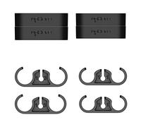 upHere CPU Liquid Coolers Tube Combs 8 Pieces Set =4 Pieces for Tube Diameter Up to 11 mm （0.43in）/4 Pieces for Tube Diameter Up to 13 mm （0.51in） Black-CM508