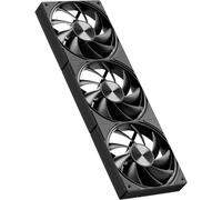 upHere Gaming U3K3 All-in-One PC Fan - Low Noise 3x120mm Case Fan, High Performance Cooling, 1650 RPM Hydraulic Bearing, Quiet 25dB(A) for PC Case CPU Cooling - Black