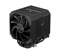 upHere gaming up2K6 Black CPU Air Cooler, Dual-Tower 6×Ф6mm Heatpipes CPU Cooler, PWM 120mm Fan PC Cooler, TDP 265W, Intel LGA 1851/1700/2011/2066(X79/X99), AMD AM5/AM4