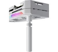 upHere GPU Support Bracket White, Adjustable Height Graphics Card Support with Magnet and Non-Slip Sheet, GPU Sag Bracket for Universal Video Card, 70-120mm(L), GB70T