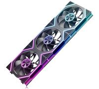 upHere UA02 PC Fans - Reverse Blade, 120mm Case Fan with Infinity Mirror, Daisy Chain, Computer ARGB PWM Cooling Fans for PC Case - Triple Pack