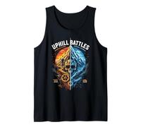 Uphill Battles Downhill CLIMBS Mountain Adventure Tank Top