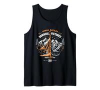 Uphill Battles Downhill Victories Motivational Mountain Tank Top