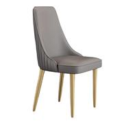 Upholstered Dining Chair with Metal Legs, Comfortable and Stylish for Kitchen, Dining Room, and Living Room Decor