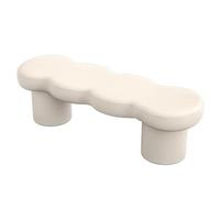 Upholstered End of Bed Bench with Storage Stylish Ottoman Shoe Stool for Entryway & Bathroom Wooden Legs Perfect for Living Room & Front Door (120x40x43cm)