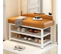 Upholstered Entryway Bench with Shoe Storage Modern Living Room & Bedroom Furniture Stylish Footrest for Sofa Versatile Hallway Seating Solution