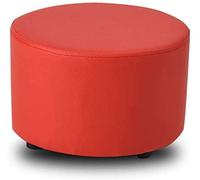 Upholstered Footstool Footrest,Solid Wood Leather Sturdy Stable Shoe Bench for Child Make up Fitting Room Living Room Storage Footstool,Practicalniture/C/31 * 20Cm(12 * 8Inch)