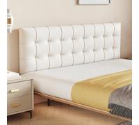 Upholstered Headboard Cushion, Self-Adhesive Anti-Collision Wall Padding for Kids' Bedrooms, Wall-Mounted Peel and Stick Waist Support Headboards, Easy to Install