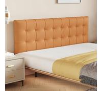 Upholstered Headboard Cushion, Self-Adhesive Anti-Collision Wall Padding for Kids' Bedrooms, Wall-Mounted Peel and Stick Waist Support Headboards, Easy to Install