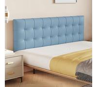 Upholstered Headboard Cushion, Self-Adhesive Anti-Collision Wall Padding for Kids' Bedrooms, Wall-Mounted Peel and Stick Waist Support Headboards, Easy to Install
