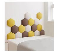 Upholstered Panels, Self-adhesive 3D Wall Padding Use as Headboard or Impact Protection, Kids Room Wall Mounted Wall Stickers Soft Bag(Dark brown,150x87cm)