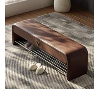 Upholstered Storage Ottoman Bench, Versatile Furniture for Bedroom, Living Room, Entryway, and Window Seat, Offers Comfort and Organizational Space