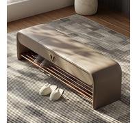 Upholstered Storage Ottoman Bench, Versatile Furniture for Bedroom, Living Room, Entryway, and Window Seat, Offers Comfort and Organizational Space