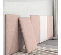 Upholstered Wall Panels Self Adhesive, 60 X 30 Cm Anti-Collision Padding For Kids' Rooms, 3D Wall-Mounted Headboards,Thickening Insulate, Safe And Environmentally Fr(Size:8pcs,Color:Champagne)