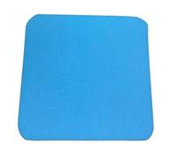 Upholstery Blue Foam DIY Cushion Oval/Rounded Corners D Shape Tapered Chair Seat Pads Cushions Indoor/Outdoor Sofa Seat Replacement Dining Chair Seat Pads (16" x 16" x 2", Blue Round Corner)