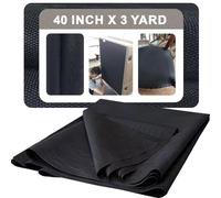 Upholstery Cambric Dust Cover Fabric, 40 Inch x 3 Yard Fabric Replacement for Underside of Mattress Box Spring or Foundation, Bottom Cloth Nonwoven Dust Cover for Chairs