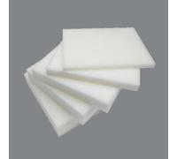 Upholstery Foam White High De Foam Sheet for Seat Sagging Sofa Sag Repair Pad for Sectal Loveseat Chair Indoor/Outdoor Padding Couch Cush Replacement (One seater 50x50x10cm)