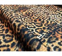 Upholstery Leopard Animal Digital Print Fabric Home Decor Panther Cushion Material - 144cm Wide Canvas (Sold be The Metre)