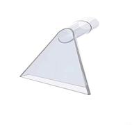 Upholstery Nozzle for Carpet, Sofa & Upholstery Cleaning - Spray Extraction Tool with Large + Small Clear Tips, Transparent Design, 1-Piece(large clear tip)