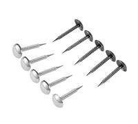 Upholstery Tacks, 50Pcs 820mm Silver/Black Upholstery Nails Jewelry Wood Box Door Sofa Furniture Decoration Tacks Stud Pushpin Doornail Fasteners Usual