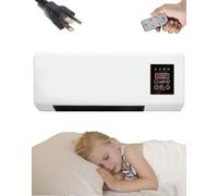 Upickpick Multifunctional Wall Air Conditioner, Wall Mounted Air Thermo Fan Heater, Quiet Fast Cooling and Heating Wall Ac Unit No Need to Connect An External Device, Just Plug It in and Use It (Q)