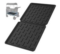 Upifen Water-resistant Silicone Mat for Wonderfold W4 Wagon, Black