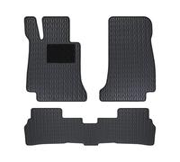 UPIKIT Car Slip Carpet Car Floor Mats Slip For Benz For E-class 2017-2024 Foot Pad Rugs Panel Footpads Carpet Cover Tailored Set Backing Floor Mats Backing(BLACK 1)