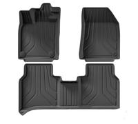 UPIKIT Car Slip Carpet Car Floor Mats TPE Cargo Liner Trunk/Backrest For VW ID.7 ID7 Pad Waterproof Left Rudder Anti-slip Carpet Floor Mats Backing(BLACK 2)