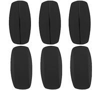 UPIQNG Women's Shoulder Protectors Pads Reusable Silicone Bra Strap Cushions Lightweight Removable Soft Breathable Holder, Black, 1