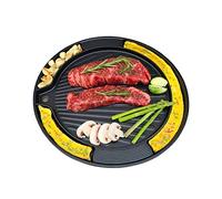 UPIT Korean BBQ Egg Grill Pan, Even Heating and Easy to Clean, Perfect for Pork Belly