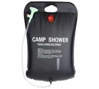 Upiulote Camp Shower Solar Heating Portable Shower 5 Gallons Camping Bag with Removable Hose ＆ On/Off Head Solar Outdoor Showers for Camping Beach Swimming