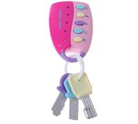 Upiulote Fashion Music Smart Remote Car Key Toy Baby Toy Smart Remote Key Analog Car Sound Effect Control without Battery 1pc