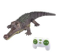 Upiulote Remote Control Alligator 20 M Dual-Propeller Pool RC Alligator Movable Rechargeable Remote Control Water Toys for Swimming Pool Bathroom Toys Gift Rc