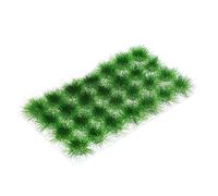 UPKOCH 1 Box Simulation Grass Scene Model Grass Clusters Dark Green Durable Faux Shrubs for Micro Landscape Dollhouse Railway Mini Garden and DIY Diorama Decoration