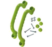 UPKOCH 1 Pair Playground Handles Safety Hand Grips for Climbing Frames Playhouses and Bunk Beds UV Stable Plastic Random Color Easy Installation Random Color
