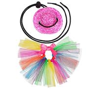 UPKOCH 1 Set Bearded Dragon Costume Hat Tutu Skirt Adorable Pet Costume Accessories for Lizards Reptile Decoration Props for Parties Photo Opportunities